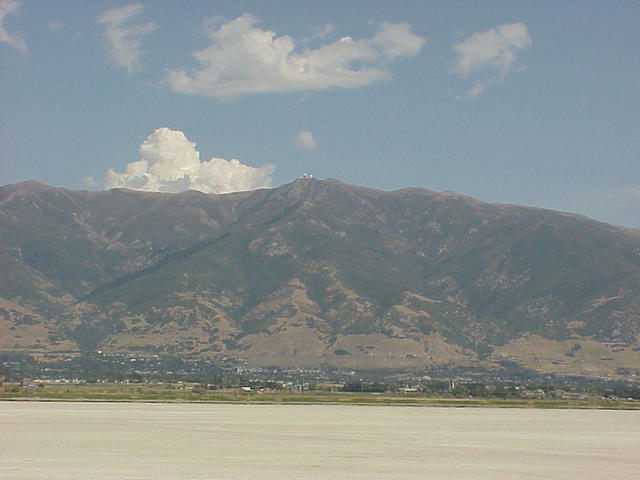 Wasatch Mountain Range to the East