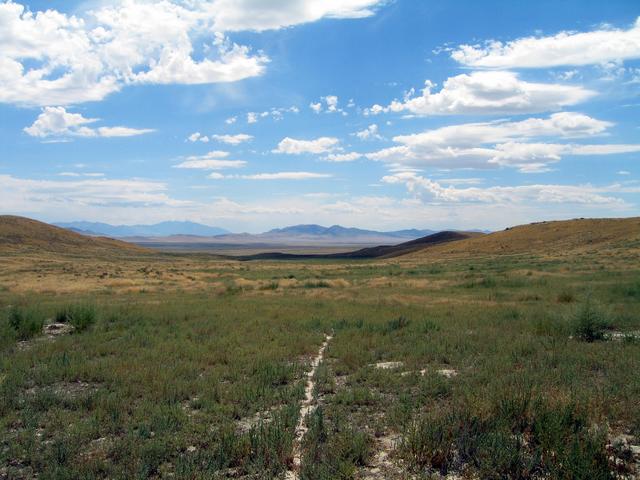 View south down the valley