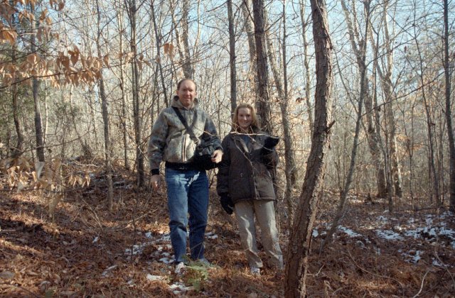 Theron and Megan on the confluence