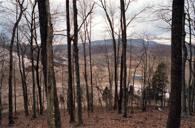 A confluence with a view (to the north).