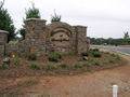 #5: Left entrance gate to “Shannon Lea at Kennedy Creek.”