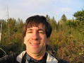 #2: Joseph Kerski at the confluence in Vermont near the Canadian border.