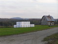 #7: Covered hay in field, looking toward the confluence, 1.5 km northwest of the confluence.