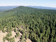 #9: View East, from 120m above the point