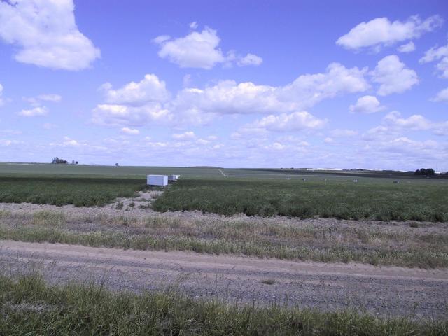 View northeast toward the confluence