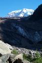 #7: The mountain rises above the top of Carbon Glacier