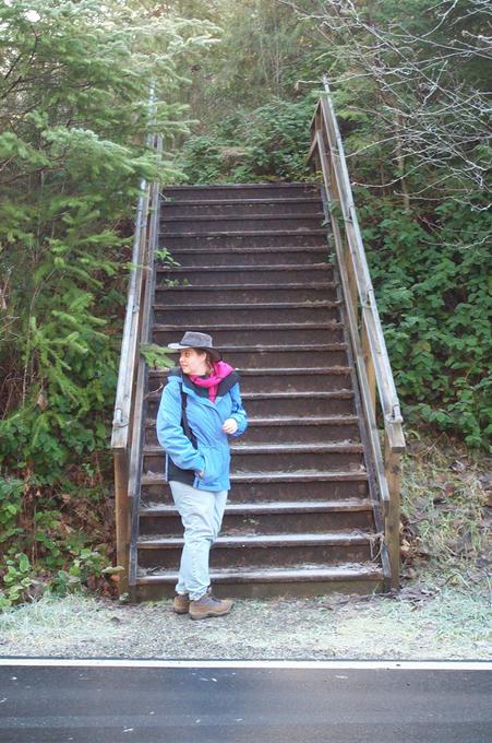 Stairs to the confluence trails