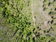 #7: Looking down on the point from a height of 120m