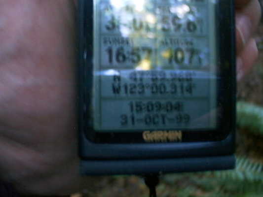 GPS reading