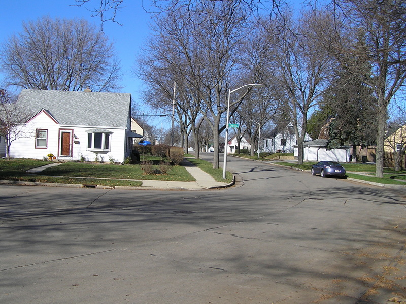 View to the northwest from the confluence.