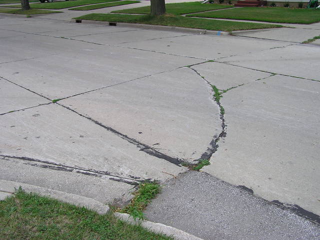 The confluence point lies on - or very near - this road