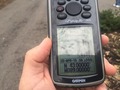 #4: GPS reading at the confluence point. 