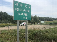 #12: Good signage directing visitors to the parking lot.