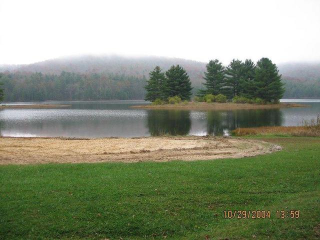 Sherwood Lake Reservoir, looking toward confluence