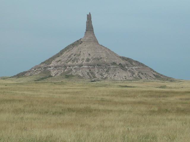 Post-confluence sightseeing:  Chimney Rock