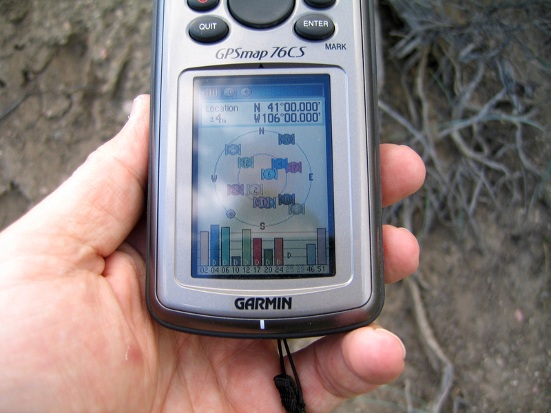 GPS position