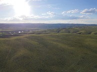 #11: Looking West from 120m above the point