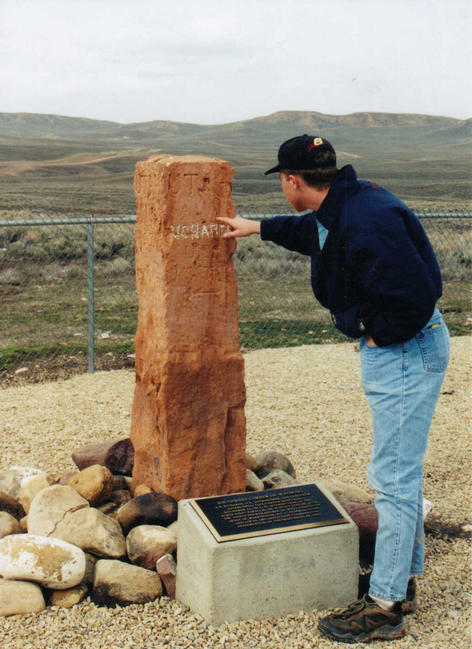 At the corner of Wyoming and Utah