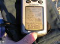 #7: GPS reading from the confluence site.