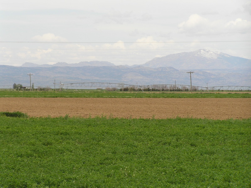 Zoomed view to the northwest from the confluence.