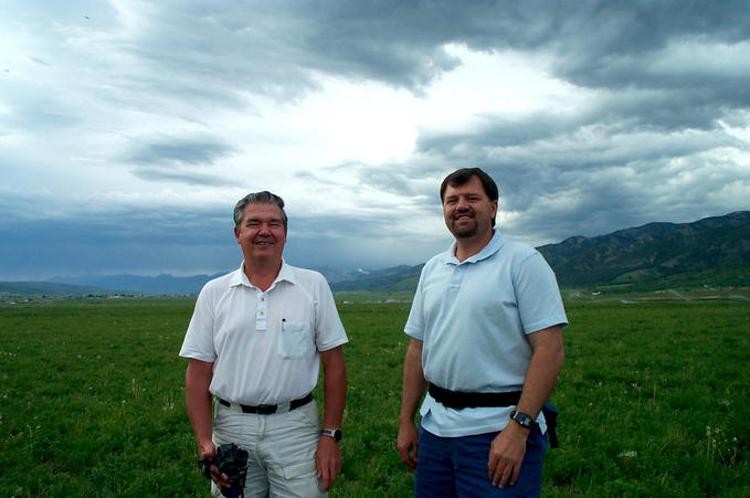 Kent Harker and Danny Strickland