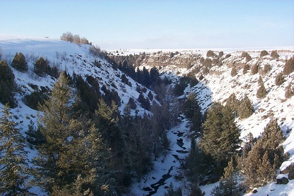 Canyon Creek (one of many scenic views en route to the confluence)