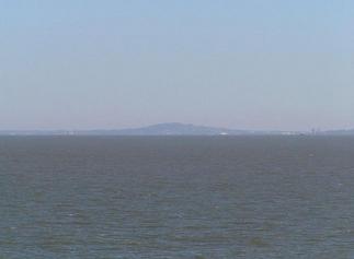 #1: Cerro de Montevideo seen from the Confluence