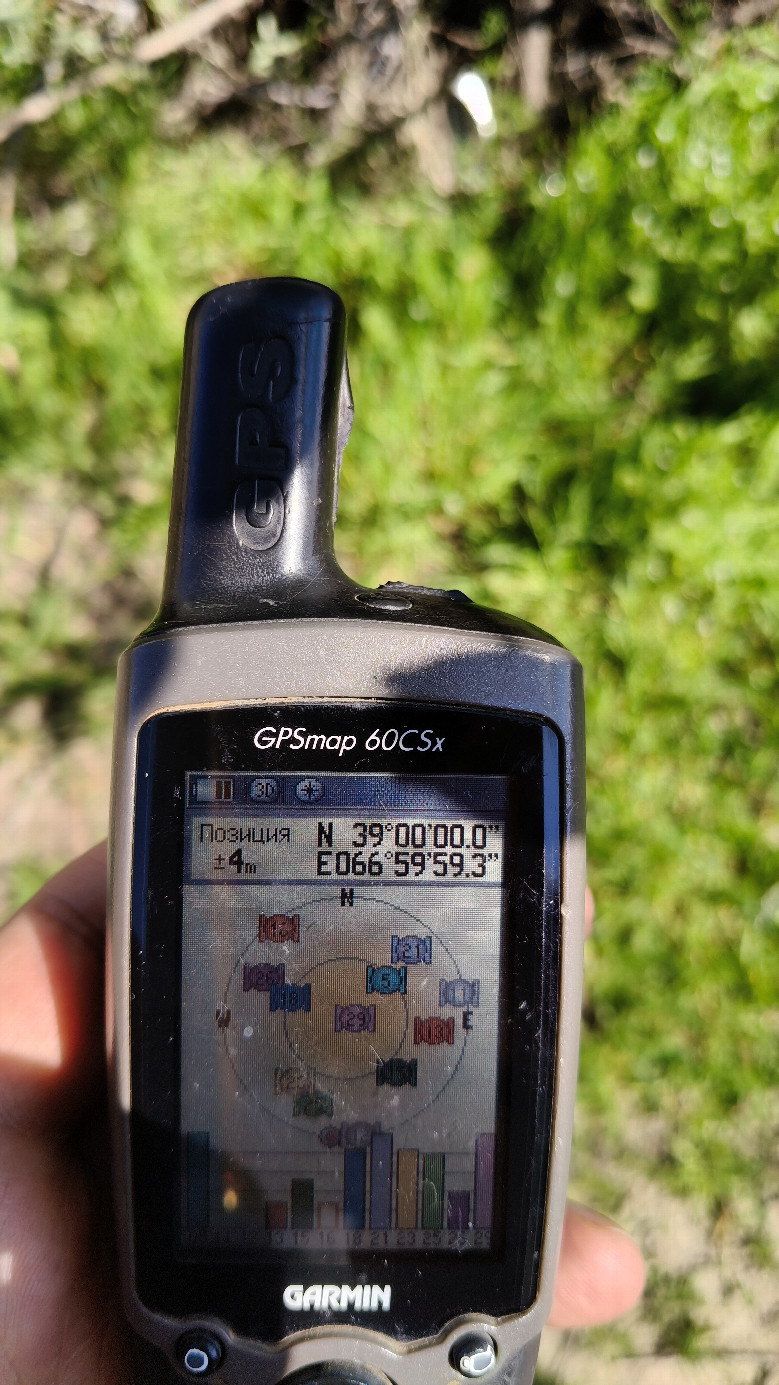 GPS reading