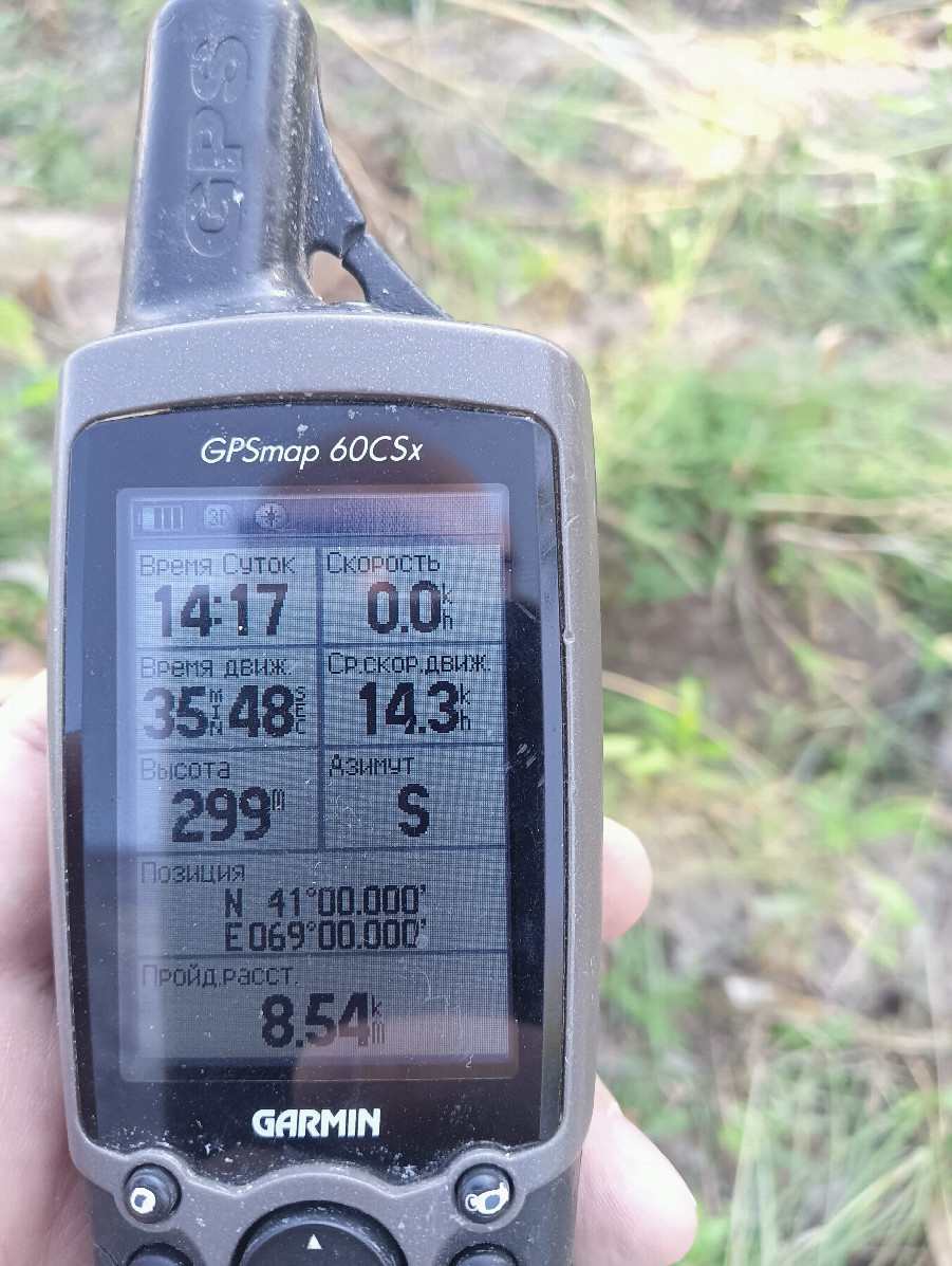 GPS reading