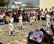 #9: At school in 200 m distance