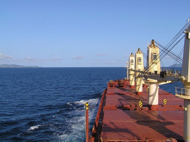 Approaching the Bequia Channel