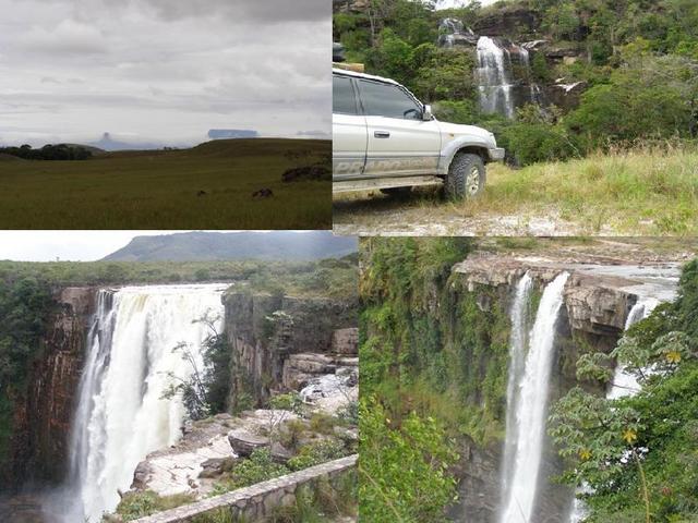 TEPUIS AND FALLS/ TEPUIS, SALTO LA MILAGROSA, SALTO APONWAO ( CHINAK MERU), SALTO KAMA (KAMA MERU)