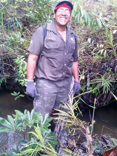 Crossing a creek