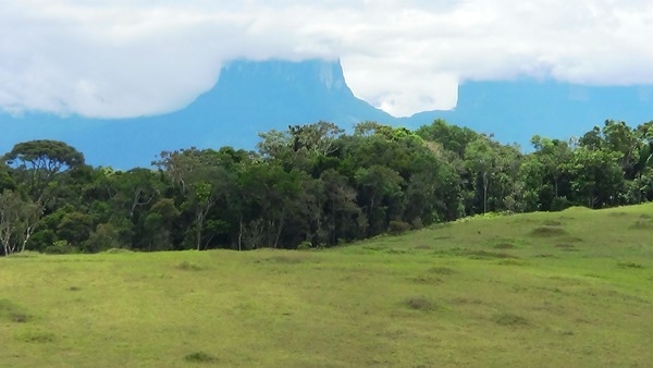 Roraima Tepuy view from the path
