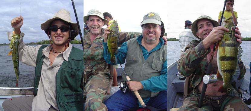 Alfredo / Carlos and me / Carlos fishing Peacock bass