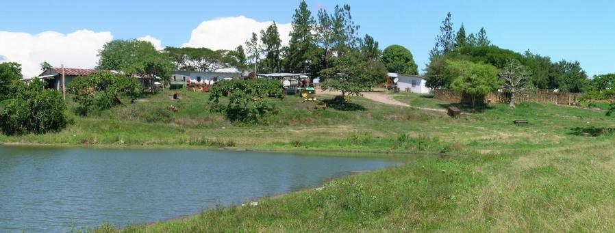 The farmhouse from the CP-side- south west