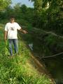 #5: Local guy showing irrigation trenches