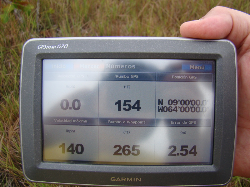 Gpsmap 620 with marking zeros