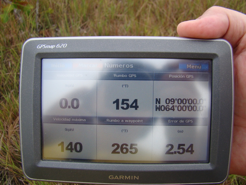 Gpsmap 620 with marking zeros