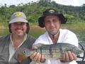 #7: ME AND GIANCARLO WITH ONE OF THE PEACOCK BASS CATCHED AND RELEASED LATER ON