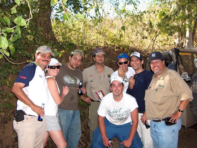 CELEBRATING TEAM, HECTOR, MARIA EUGENIA, ERIC, PABLO, JESUS, RICARDO, FELIX AND ALFREDO