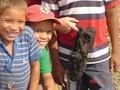 #7: FARM´S KIDS LAUGHING AT MY SHOES FULL OF BULL MANURE