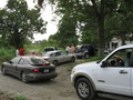 #6: Dejando los carros al cuidado de unos campesinos. Here we left our vehicles