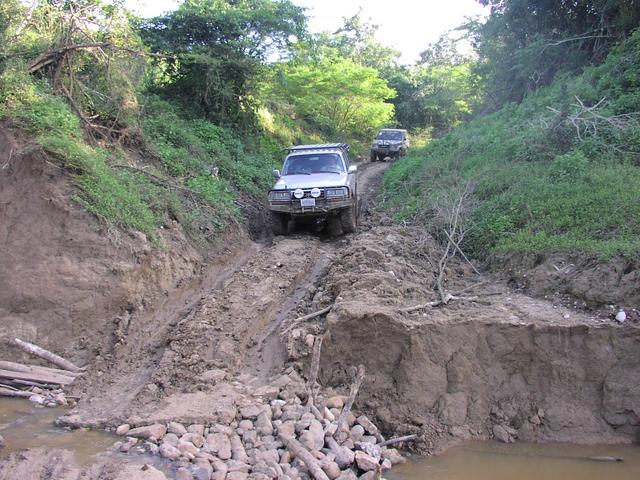 CROSSING A CREEK WITHOUT BRIDGE