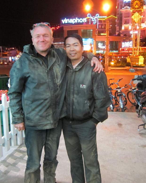 Tuan and me back in Dalat