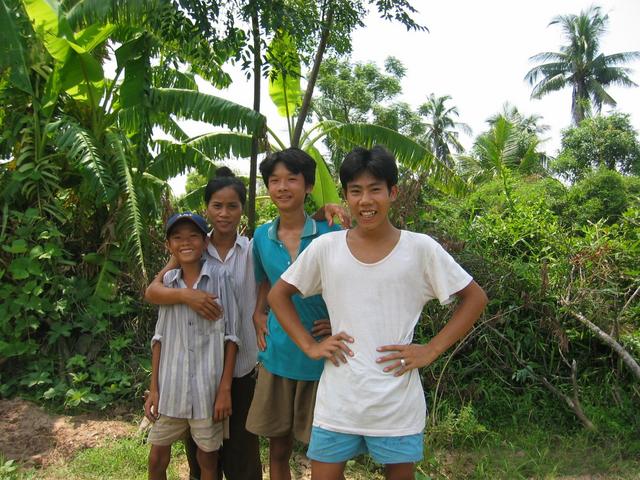 The local farmer's family