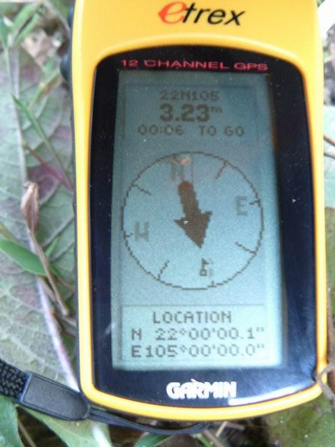 GPS reading