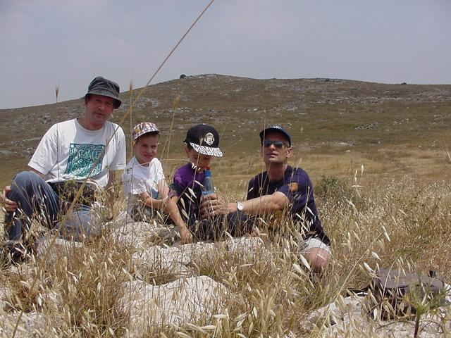 The full hunting party, Ehud, Tal, Omer and Tsvika