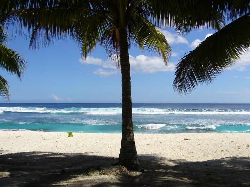 View south west: Pacific Ocean