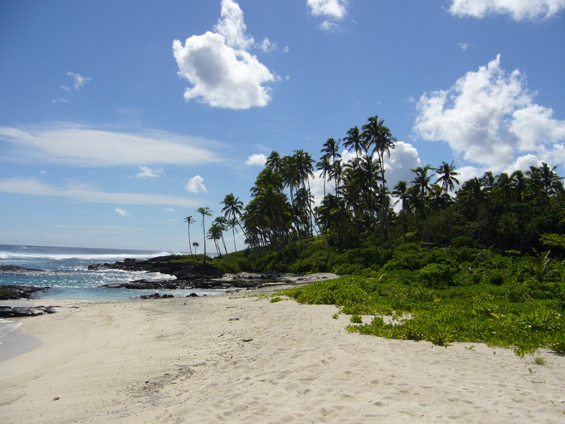 View north west: other side of the beach